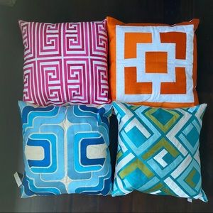 Set of 12 Trina Turk Decorative Pillows